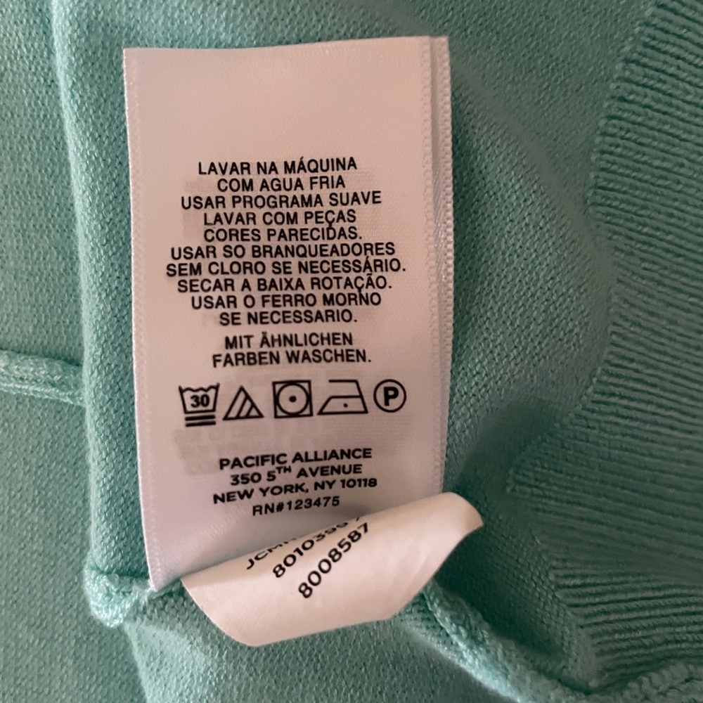 Jones New York Turquoise Cardigan, like new! - Picture 6 of 7